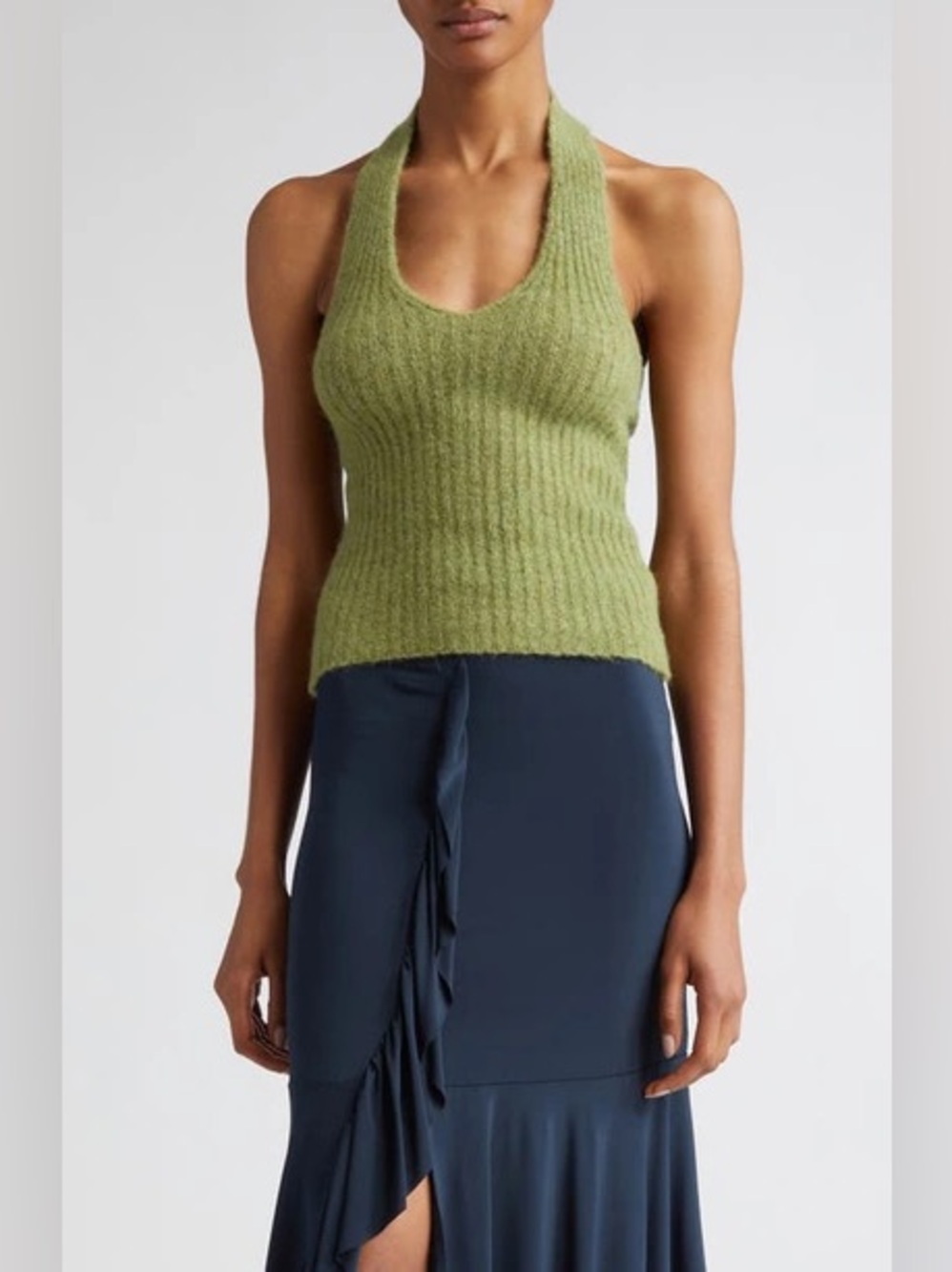 Reformation Ploraire halter neck tank - size L